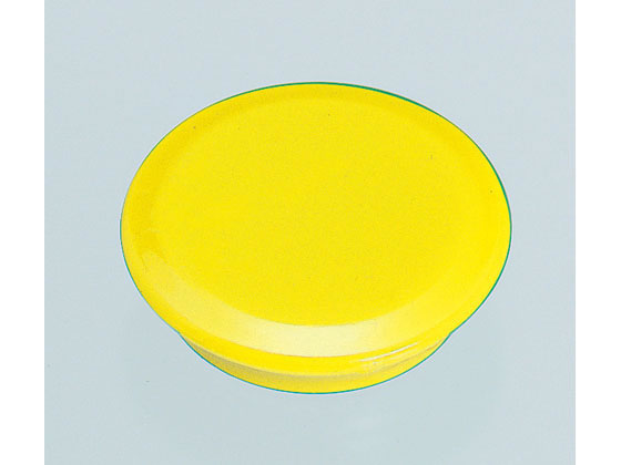 西敬 マグネットタック 直径30mm 黄 10個 CMT-30RY