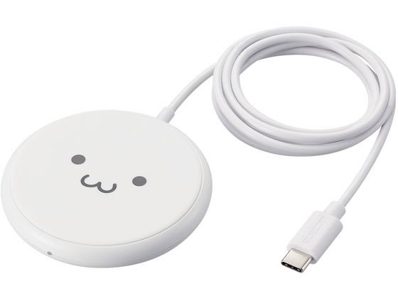 エレコム ワイヤレス充電器 Qi認証 ホワイト W-QA25WF エレコム ワイヤレス充電器 Qi認証 ホワイト W-QA25WF