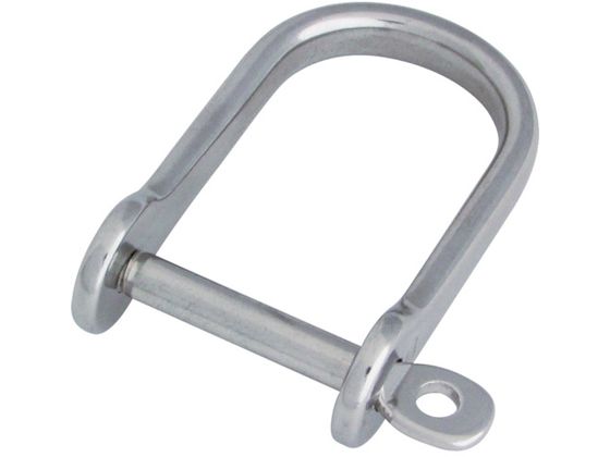 水本 ステンレス ビッグ半丸シャックル 長さ42mm 内幅25mm B-1628