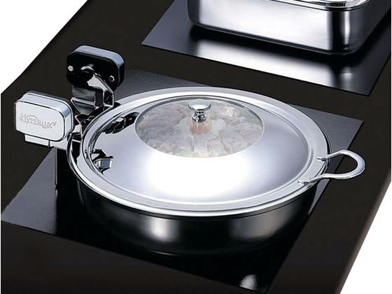 EBM ハイパーラックス 丸型電磁サーバー ガラス蓋 ノーマルヒンジ 50cm EBM ハイパーラックス 丸型電磁サーバー ガラス蓋 ノーマルヒンジ 50cm