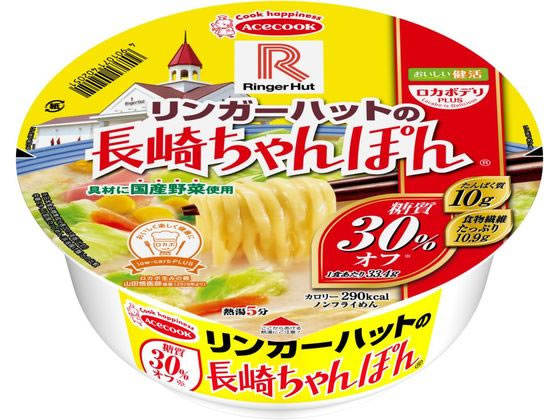ロカボデリPLUS リンガーハットの長崎ちゃんぽん 糖質オフ ロカボデリPLUS リンガーハットの長崎ちゃんぽん 糖質オフ
