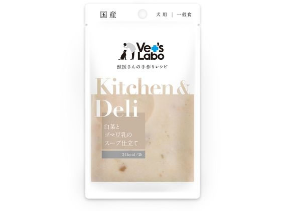 ジャパンペットコミュニケーションズ K & D 白菜ゴマ豆乳スープ 80g