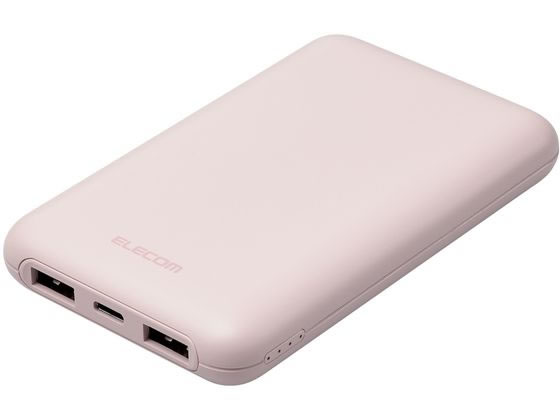 エレコム モバイルバッテリー 10000mAh 薄型 DE-C44-10000PN エレコム モバイルバッテリー 10000mAh 薄型 DE-C44-10000PN