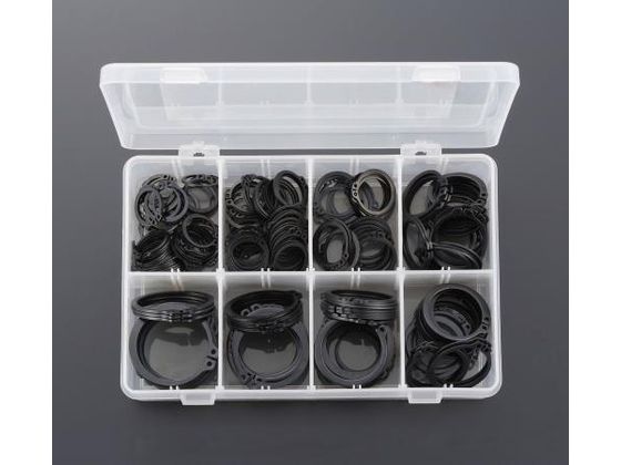 エスコ スナップリングセット 軸用 20.0-45.0mm EA949YG エスコ スナップリングセット 軸用 20.0-45.0mm EA949YG