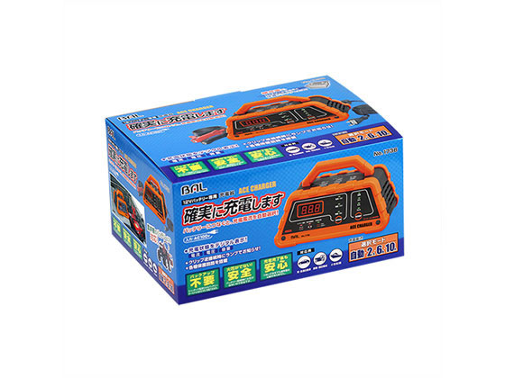 大橋産業 12Vバッテリー専用充電器 ACE CHARGER 10A 1738