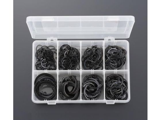 エスコ スナップリングセット 穴用 20.0-45.0mm EA949YH