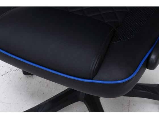 不二貿易 ゲーミングチェア シグナル ブルー 15508が12,309円