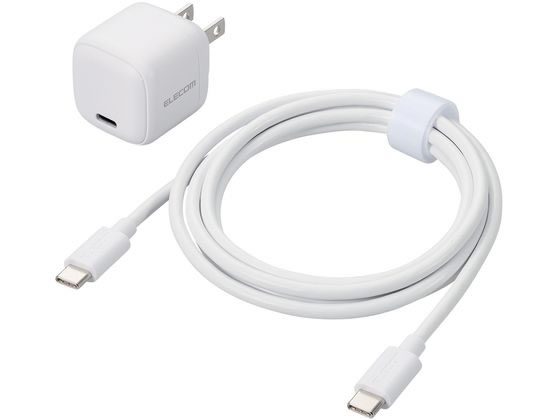 エレコム AC充電器 ケーブル付 20W MPA-ACCP7620WH