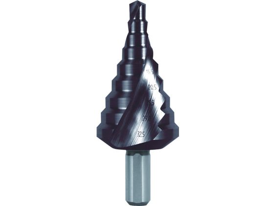RUKO 2枚刃スパイラルステップドリル 40.5mm チタンアルミニウム 101090F RUKO 2枚刃スパイラルステップドリル 40.5mm チタンアルミニウム 101090F