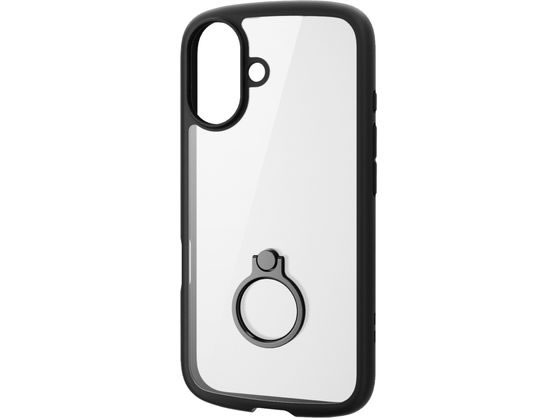 エレコム iPhone16ケース 衝撃吸収 ブラック PM-A24ATSLFCRBK エレコム iPhone16ケース 衝撃吸収 ブラック PM-A24ATSLFCRBK