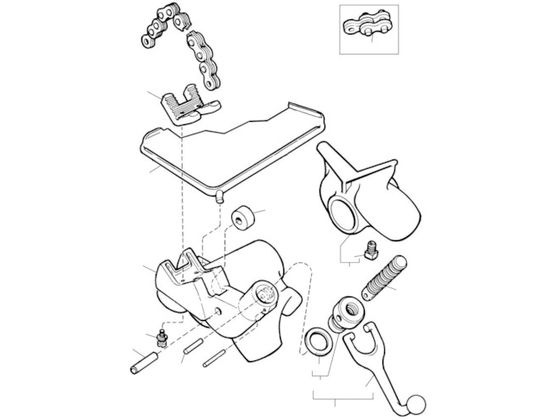 RIDGID B-22-X リヤーサポート F/560 40850 RIDGID B-22-X リヤーサポート F/560 40850