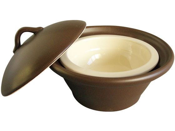 ミナミ産業 萬来鍋 丸 こげ茶 小(1人前用) 0407100 ミナミ産業 萬来鍋 丸 こげ茶 小(1人前用) 0407100