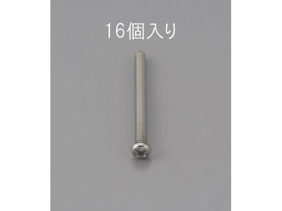 エスコ 鍋頭小ねじ ステンレス製 16本 M2×12mm EA949NF-212