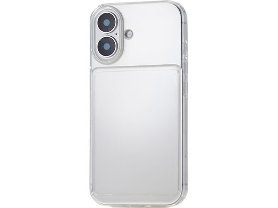 エレコム iPhone16ケース ソフト チェキ収納 クリア PM-A24AUCTFCR エレコム iPhone16ケース ソフト チェキ収納 クリア PM-A24AUCTFCR