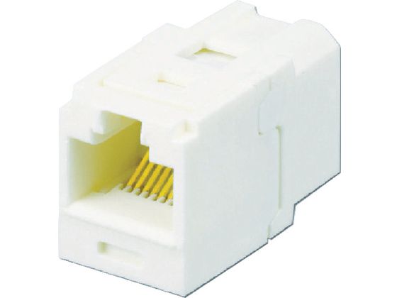 パンドウイット カテゴリ6 JJアダプタ RJ45中継用ジャック オフホワイト