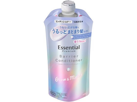 KAO エッセンシャル プレミアム バリアコンディショナー グロウ 替え 340mL