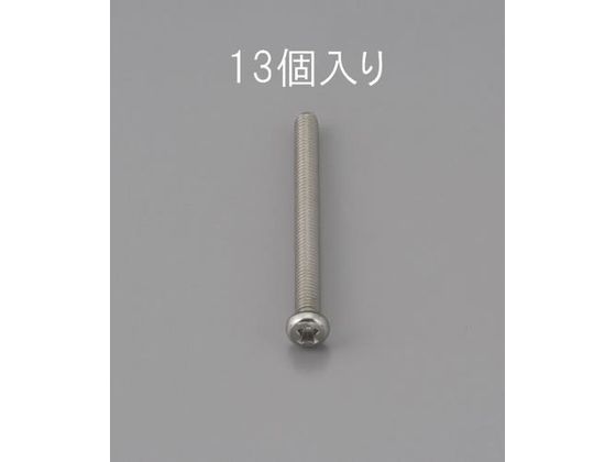 エスコ 鍋頭小ねじ ステンレス製 13本 M3×25mm EA949NF-325