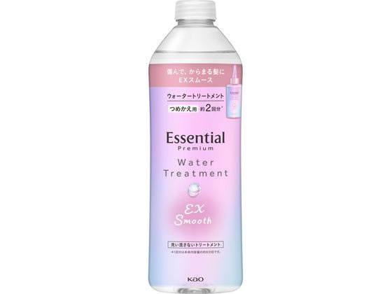 KAO エッセンシャル プレミアム ウォータートリートメント スムース 替え 340mL KAO エッセンシャル プレミアム ウォータートリートメント スムース 替え 340mL