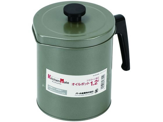 パール金属 キッチンメイト シリコーン加工オイルポット1.2L HB-6345