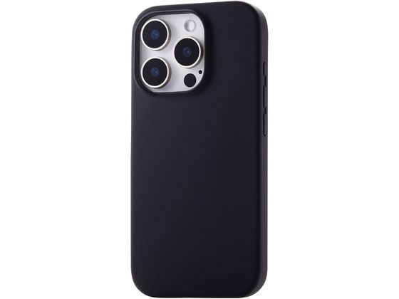 エレコム iPhone16Proケース シリコン ブラック PM-A24CHVSCCBK エレコム iPhone16Proケース シリコン ブラック PM-A24CHVSCCBK