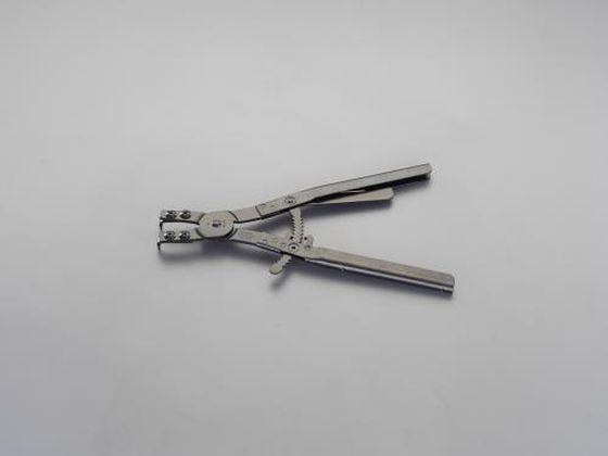 エスコ 穴用スナップリングプライヤー 90° 78-159mm EA590AR-21