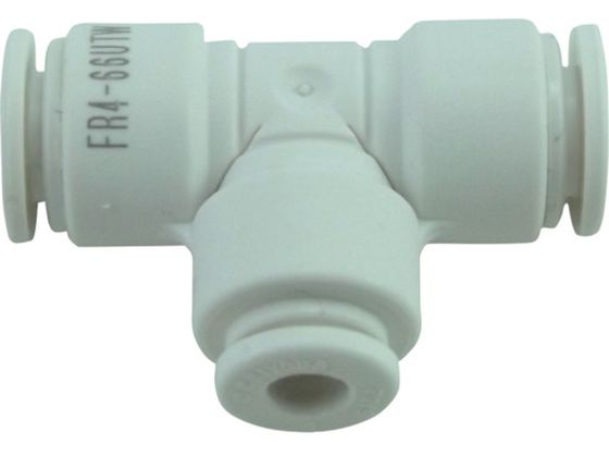 チヨダ ファイブ異径ユニオンティ W(白) 4mm×6mm(2箇所) FR4-66UTW チヨダ ファイブ異径ユニオンティ W(白) 4mm×6mm(2箇所) FR4-66UTW