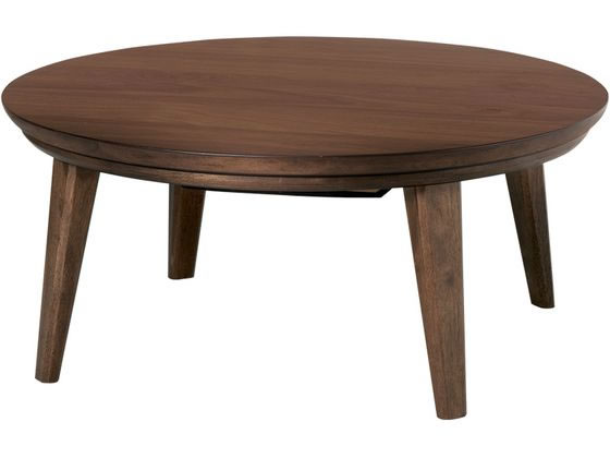 萩原 リビングコタツ クライス 85×85×36cm ウォールナット