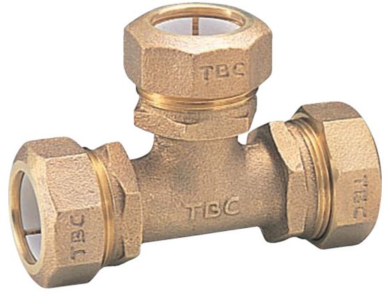 TBC PE継手チーズ1種25mm 25PT-1 TBC PE継手チーズ1種25mm 25PT-1