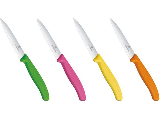 ビクトリノックス ペティナイフ波刃 10cm ピンク 6.7736.5FCE
