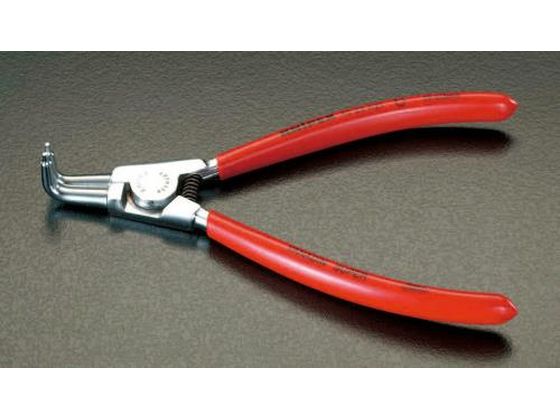 エスコ 軸用スナップリングプライヤー 90° 3-10mm EA590BF-0
