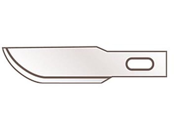 エスコ ナイフ替刃 EA589AA-50用 丸刃 10枚 EA589AA-52