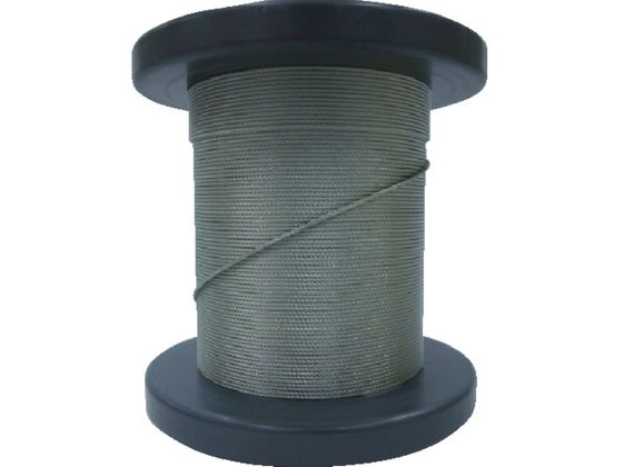 O. C.R SUSワイヤロープ1.00mm 7×7 50m巻コート無 SB-100-50M O. C.R SUSワイヤロープ1.00mm 7×7 50m巻コート無 SB-100-50M