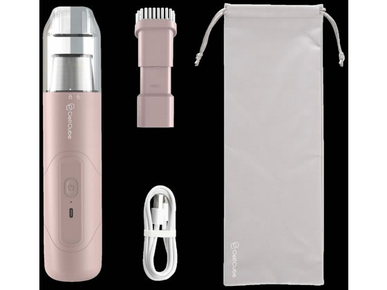 ファンマックスジャパン CellCube ハンディクリーナー コードレス ライトピンク CellCube 薄桜 CCVC-01 LC ハンドクリーナー 掃除機 コンパクト 軽量 ハンディ クリーナー CCVC01-LC FUNMAX ハンディークリーナー ライトチェリー 薄桜 CC-VC01-LCが10,980