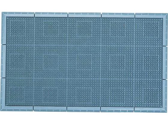 コンドル エバック 屋外マット サンステップマット #3 450mm×750mmグレー