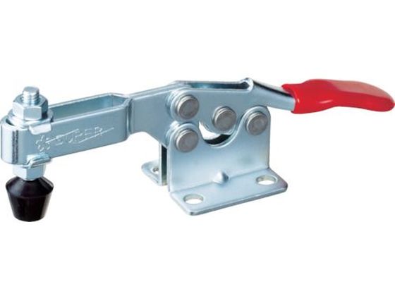 スーパー 下方押え型トグルクランプ(水平ハンドル式)全長:142mm 締付力:0.9kN TDH350F スーパー 下方押え型トグルクランプ(水平ハンドル式)全長:142mm 締付力:0.9kN TDH350F