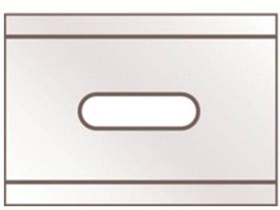 エスコ 開梱用カッター替刃 10枚 EA589CW-71 エスコ 開梱用カッター替刃 10枚 EA589CW-71