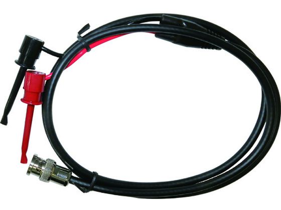 テイシン 電機 同軸テストリード1m ICクリップL(金メッキ)⇔BNCプラグ CCA-101 テイシン 電機 同軸テストリード1m ICクリップL(金メッキ)⇔BNCプラグ CCA-101