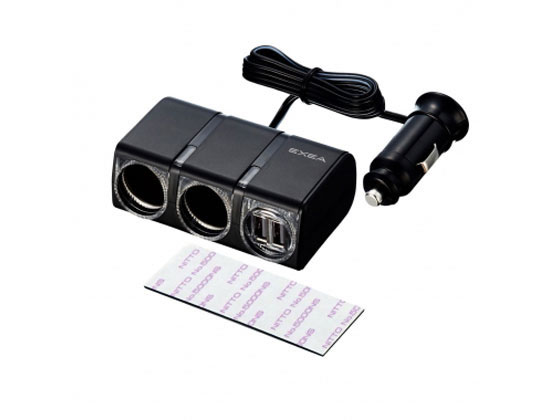 星光産業 USBツインソケット EM150