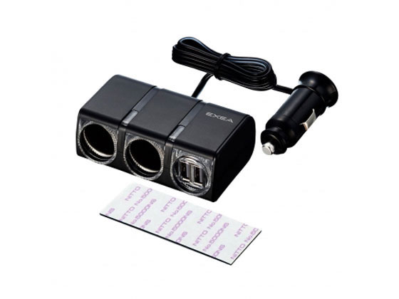 星光産業 USBツインソケット 24V EM152