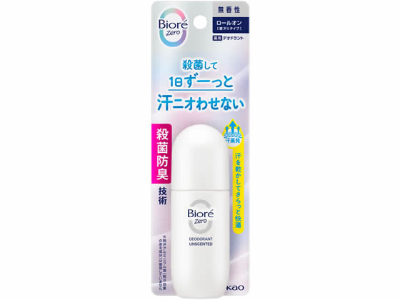 KAO ビオレZero 薬用デオドラントロールオン 無香性 40mL KAO ビオレZero 薬用デオドラントロールオン 無香性 40mL