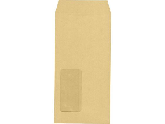 ●サイズ：長形３号窓明●〒枠なし●封筒サイズ：縦２３５×横１２０ｍｍ●用紙：オリンパス（クラフト）●紙厚：８５ｇ／ｍ２●箱入数：１０００枚●注文単位：１箱●窓素材：セロハン（ＯＰＳフィルムエコループ）