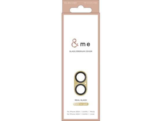 エレコム iPhone16 Plusカメラ保護ガラス 茶 PM-A24AFLLP6BE エレコム iPhone16 Plusカメラ保護ガラス 茶 PM-A24AFLLP6BE