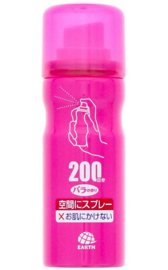 アース製薬 おすだけノーマット スプレータイプ 200日分 バラの アース製薬 おすだけノーマット スプレータイプ 200日分 バラの