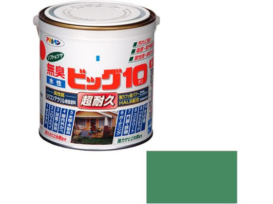 アサヒペン 水性ビッグ10多用途 0.7L 239 スモークグリーン