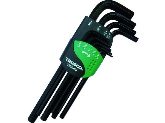 TRUSCO 六角棒レンチセット 9本組(インチタイプ) TRRI-9S TRUSCO 六角棒レンチセット 9本組(インチタイプ) TRRI-9S