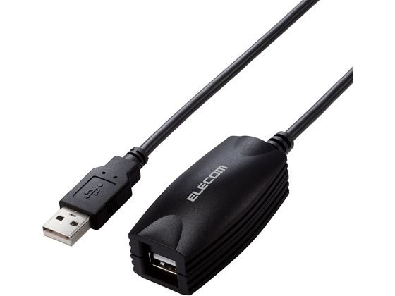 エレコム USBエクステンダーケーブル 延長 5m ブラック USB2-EXC50 エレコム USBエクステンダーケーブル 延長 5m ブラック USB2-EXC50