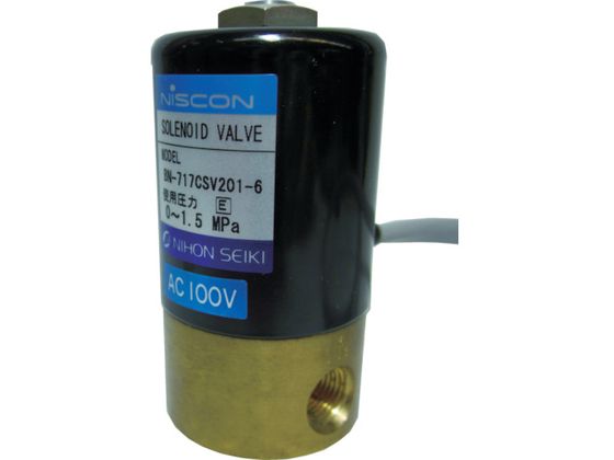 日本精器 2方向電磁弁6AAC100V717CS BN-717CSV201-6-E100 日本精器 2方向電磁弁6AAC100V717CS BN-717CSV201-6-E100
