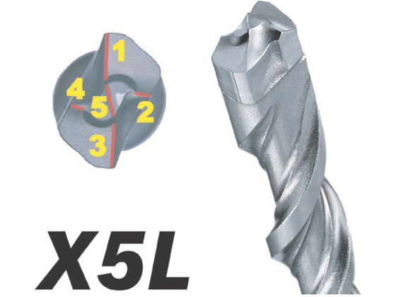 ボッシュ SDSプラスビットX5L 12.0×265 X5L120265 ボッシュ SDSプラスビットX5L 12.0×265 X5L120265