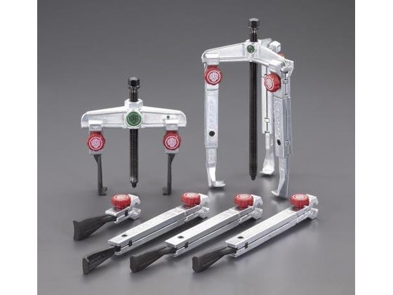 エスコ 130mm スライドアームプーラーセット 超薄爪 EA500JK エスコ 130mm スライドアームプーラーセット 超薄爪 EA500JK