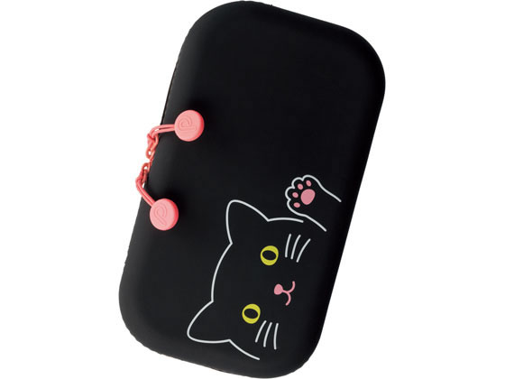 リヒトラブ SMART FIT PuniLabo ファスナーポーチ クロネコ A7716-3 リヒトラブ SMART FIT PuniLabo ファスナーポーチ クロネコ A7716-3